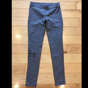 Gray Under Armour Leggings Size Medium